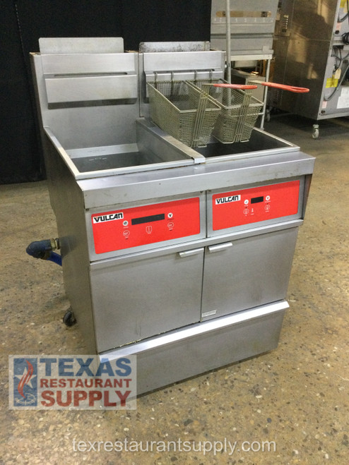 Vulcan Gas Digital Double Deep Fryer With Filtration System