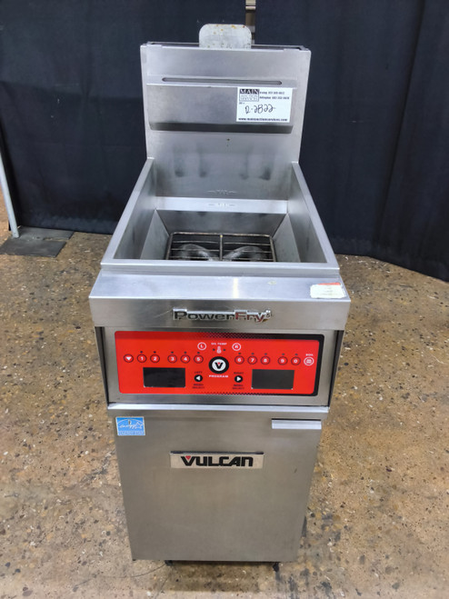 Vulcan 1VK45C Fryer with Casters