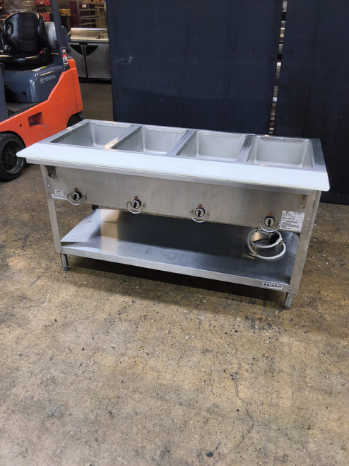 DUKE 59" ELECTRIC 4 WELL STEAM TABLE