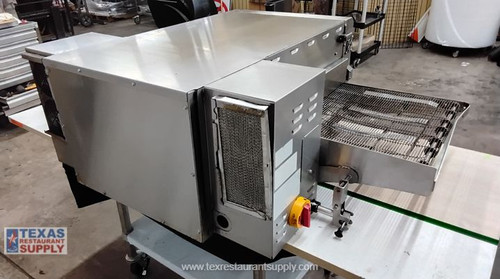 Ovention Shutter Countertop Electric Conveyor Pizza Oven