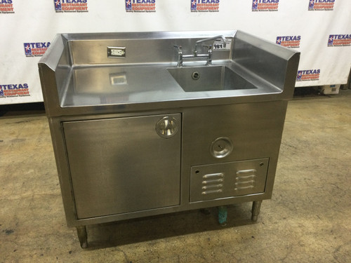 48”x30” S /S 1 Door 1 Compartment Sink Cabinet Work Top