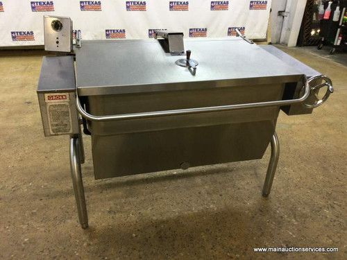 GROEN ELECTRIC 40GAL TILT SKILLET
