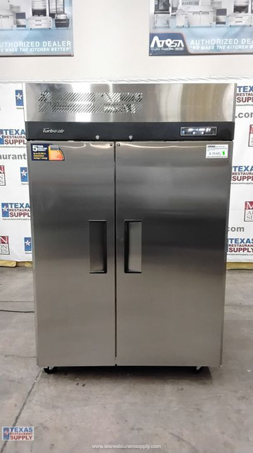 Turbo Air 49" 2 Door Reach-In Refrigerator Freezer combo