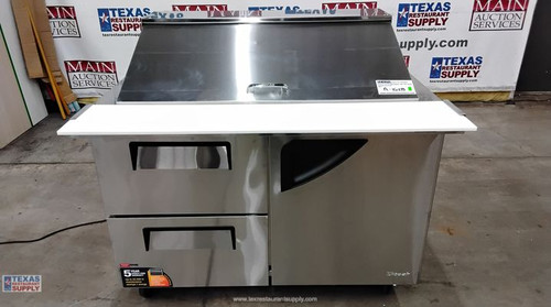 Turbo Air 48" 2 Drawer 1 Door Mega Top Salad/Sandwich Prep Table
