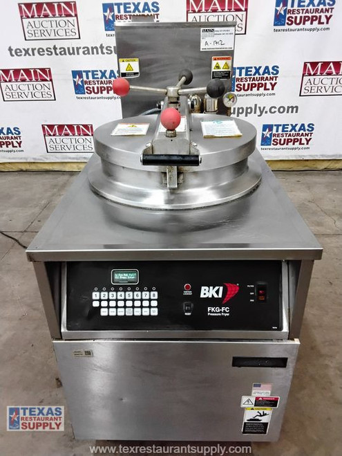 BKI Commercial Gas Pressure Deep Fryer