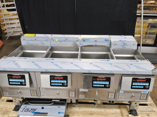 NEW! ULTRAFRYER E20-18 4 BATTERY ELECTRIC FRYER WITH FILTRATION SYSTEM ON WHEELS