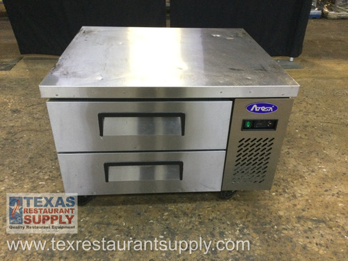 Atosa 36” 2 Drawer Chef Base With Caster