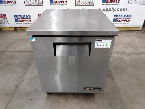 True 27" Undercounter 1 Solid Door Refrigerator