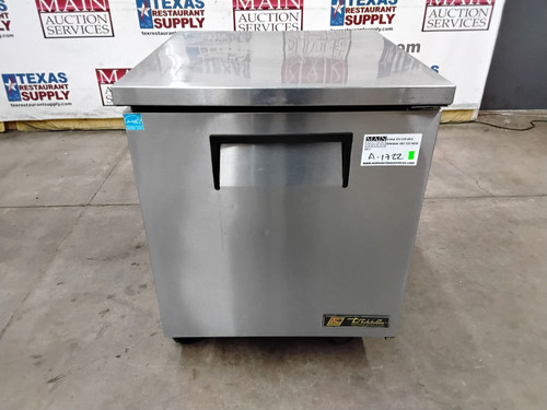 True 27" Undercounter 1 Solid Door Refrigerator