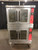 VULCAN GAS DOUBLE STACK CONVECTION OVEN WITH CASTERS NO WARRANTY MANUFACTURER