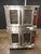 SOUTHBEND GAS DOUBLE STACK CONVECTION OVEN WITH CASTERS NO WARRANTY MANUFACTURER