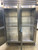 TRAULSEN 58 4 HALF DOOR FREEZER W/ CASTERS