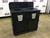 46x24 Metal Frame 2 Door Trash Receptacle