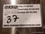 Lincoln Impinger pizza oven data plate showing model and gas rating