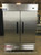 Nice! Arctic air 54” Two Door Commercial Freezer With Casters  MF-2021