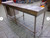 96"X26.5" STAINLESS STEEL WORK PREP TABLE WITH THREE DRAWER WITH BACK SPLASH