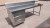 84" x 30" x 42" Heavy Duty Stainless Steel Work Table 3 Drawers and Backsplash