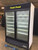 True 54” 2 Glass Door Refrigerator
