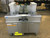 New! Frymaster 47” Gas One Bay Deep Fryer With 2 Dump Station/Filtration System W/Casters