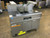 New! Frymaster 47” Gas One Bay Deep Fryer With 2 Dump Station/Filtration System W/Casters