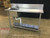 Nice! 60”x 21” Stainless Steel Work Prep Table  With Left Sink