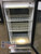 True 25” Glass Door  Pass-Thru Refrigerator