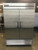 True 54” Two Door Refrigerator With Caster