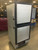 Metro Two Half Door Holding Cabinet With Caster