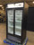 True 40”  Two Sliding Glass Doors Refrigerator