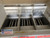 Vulcan Gas Digital Triple Deep Fryer With Filtration System
