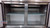 Dukers 2 Solid Refrigerated Door Sandwich Prep Table w/ Double Over Shelf