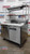 Dukers 2 Solid Refrigerated Door Sandwich Prep Table w/ Double Over Shelf