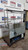 Dukers 2 Solid Refrigerated Door Sandwich Prep Table w/ Double Over Shelf
