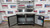 Dukers 2 Solid Refrigerated Door Sandwich Prep Table w/ Double Over Shelf