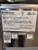 NEW MERCO 20 1/2" COUNTERTOP HOLDING CABINET