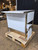 NEW 36" X 32" STAINLESS STEEL BEVERAGE STATION WITH CUP DISPENSER