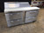 CONTINENTAL 60" 4-DRAWER SANDWICH SALAD PREP TABLE WITH CASTERS