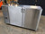 NICE GLASTENDER 60" 2-DOOR BACK BAR COOLER WITH CASTERS