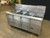 PITCO GAS 4 BAY DEEP FRYER WITH FILTRATION SYSTEM WITH CASTERS