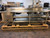 NEW 108" X 36" STAINLESS TEEL WORK PREP TABLE WITH ONE COMPARTMENT SINK
