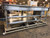 NEW 108" X 36" STAINLESS TEEL WORK PREP TABLE WITH ONE COMPARTMENT SINK