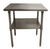 Bk 30"X30" Stainless Steel Table Top Galvinazed Adj Undershelf And Legs