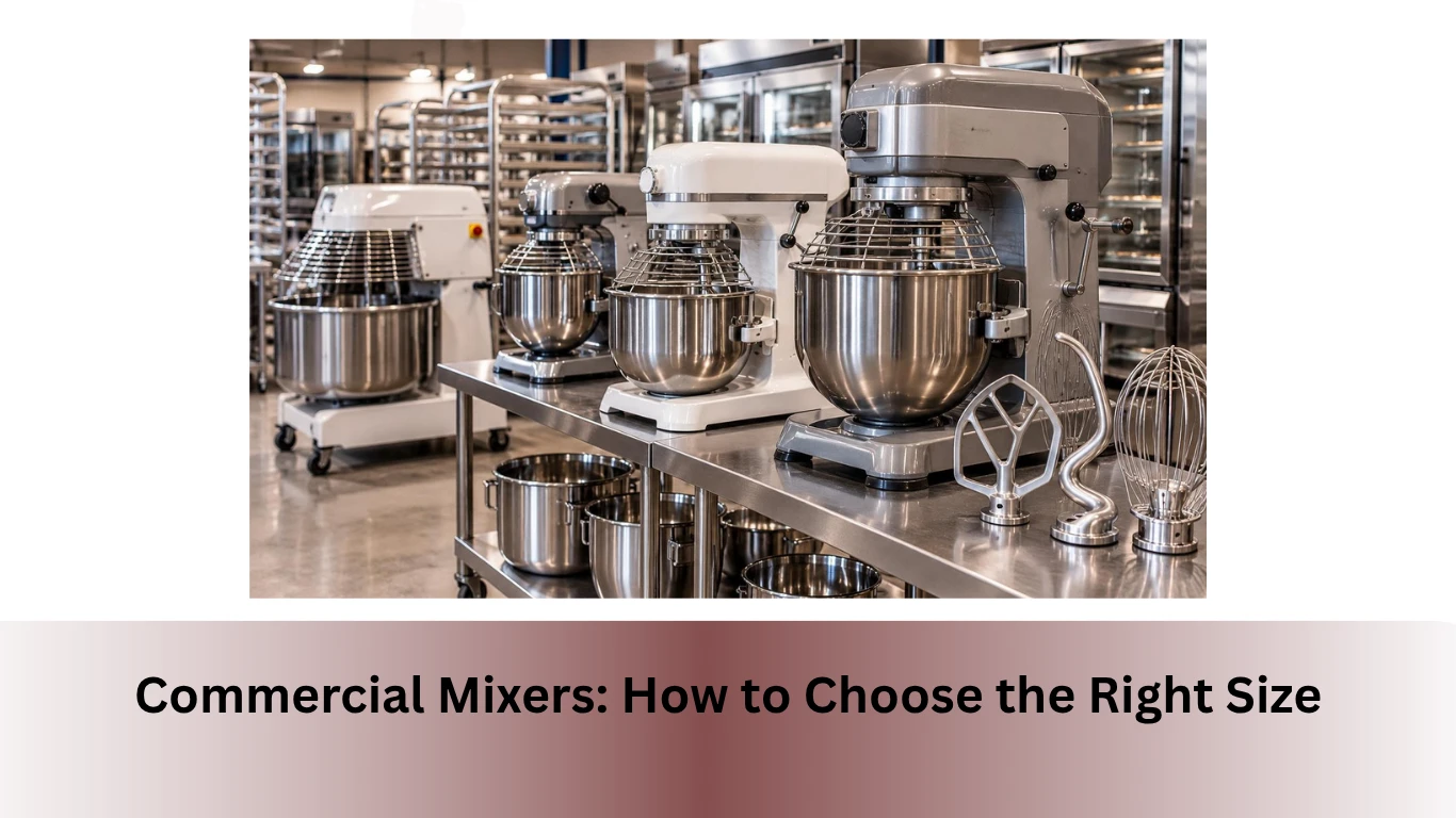 Commercial Mixers: How to Choose the Right Size