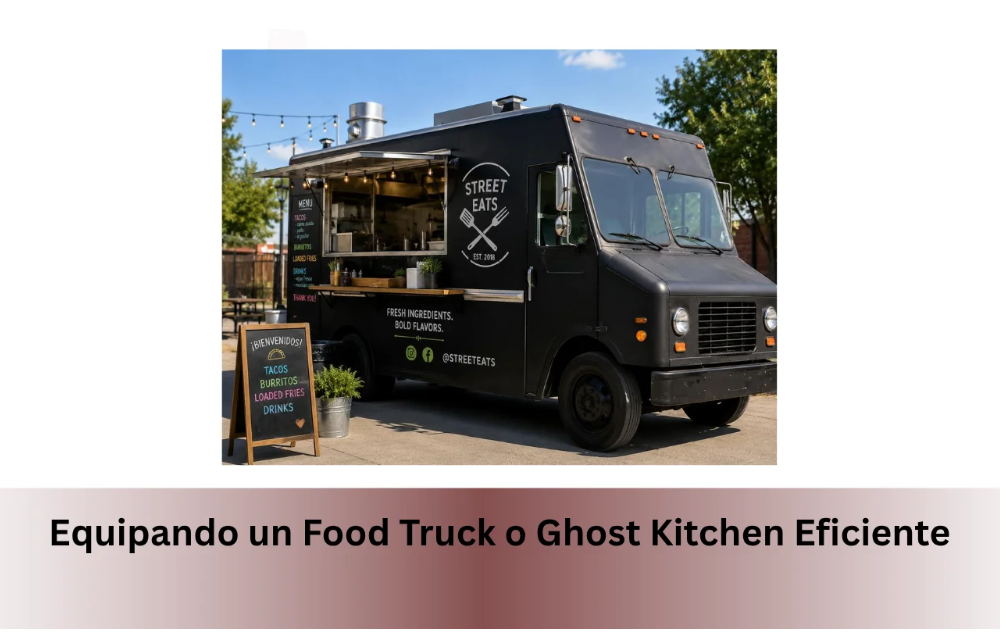 Equipando un Food Truck o Ghost Kitchen Eficiente