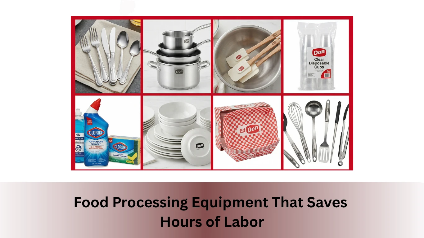Food Processing Equipment That Saves Hours of Labor
