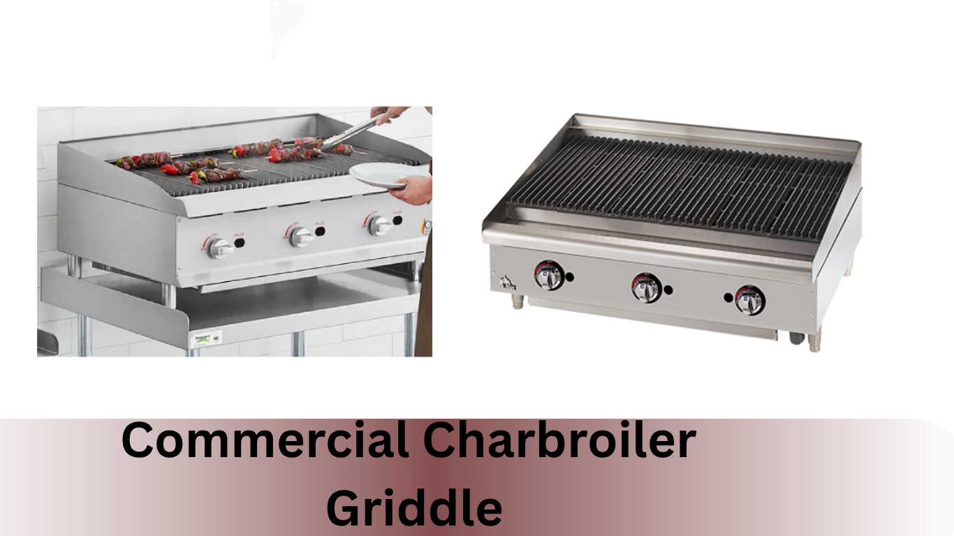 Commercial Charbroiler Griddle