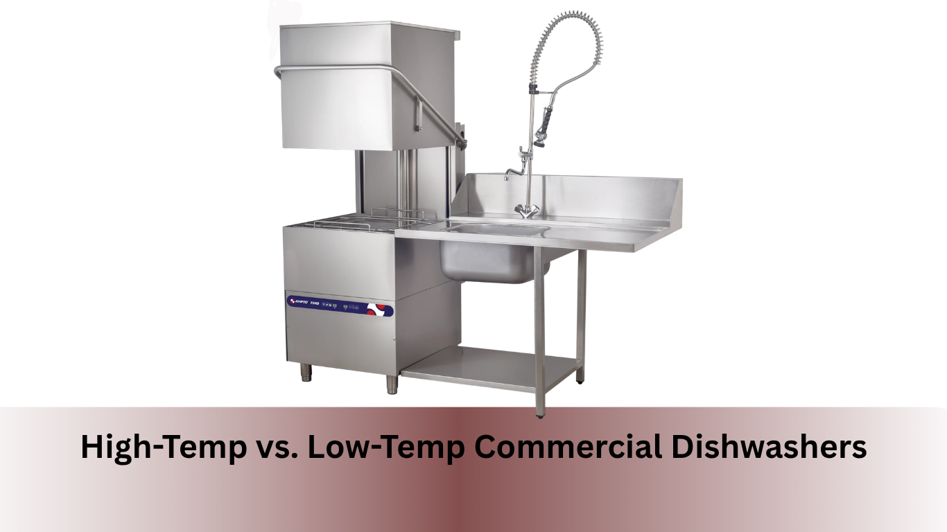 High-Temp vs. Low-Temp Commercial Dishwashers