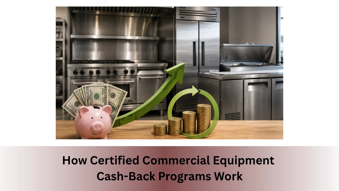 How Certified Commercial Equipment Cash-Back Programs Work