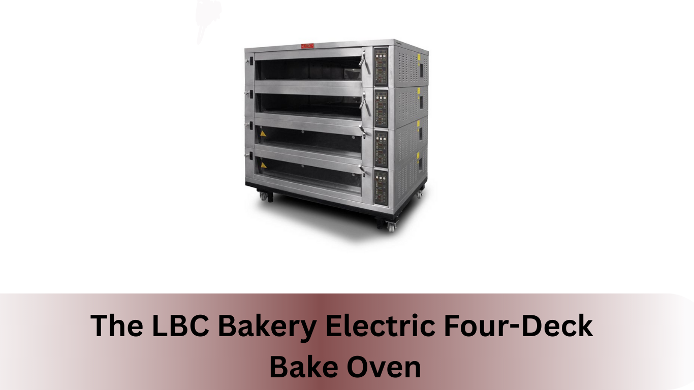 A LBC Bakery Electric Four-Deck Bake Oven 