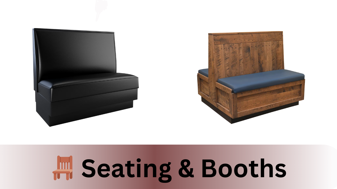 Seating and Booths - Texas Restaurant Supply